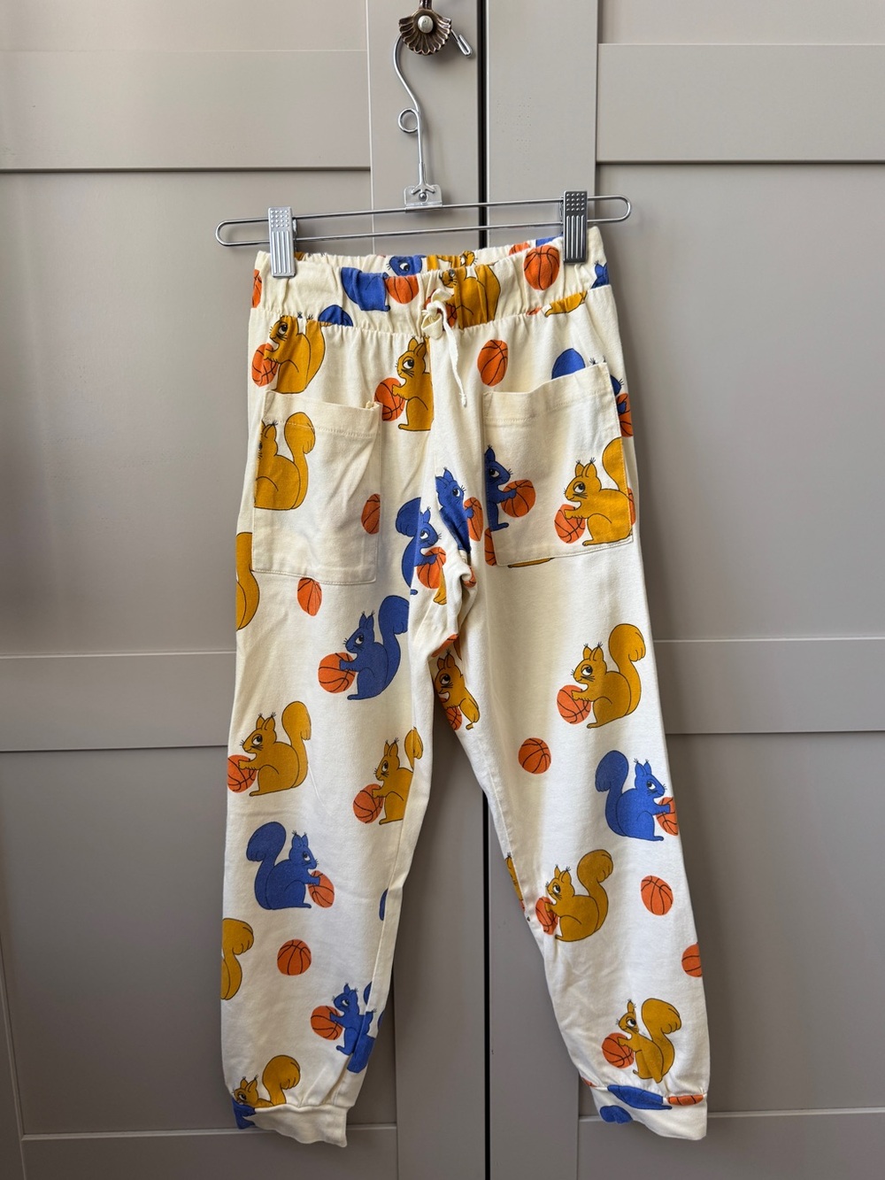 Boy’s Fun Print Jogger 🏀 Lightweight Whimsy 🐿️ Pocket Lounge Pants Mini Rodini
